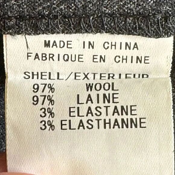 Theory Jiasa Ascend Black Ombré Career Office Wool Blend SZ 2 #1837 - Picture 6 of 10